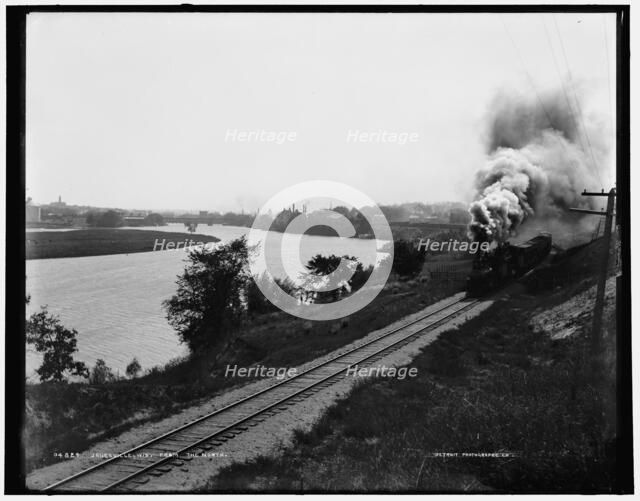 Janesville, Wis. from the north, between 1880 and 1899. Creator: Unknown.