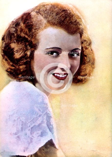 Janet Gaynor, American actress, 1934-1935. Artist: Unknown