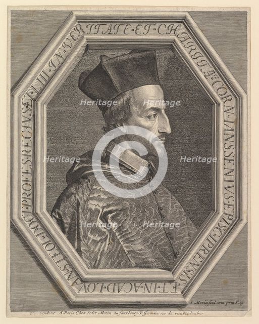 Jansenius, eveque d'Ypres. Creator: Jean Morin.
