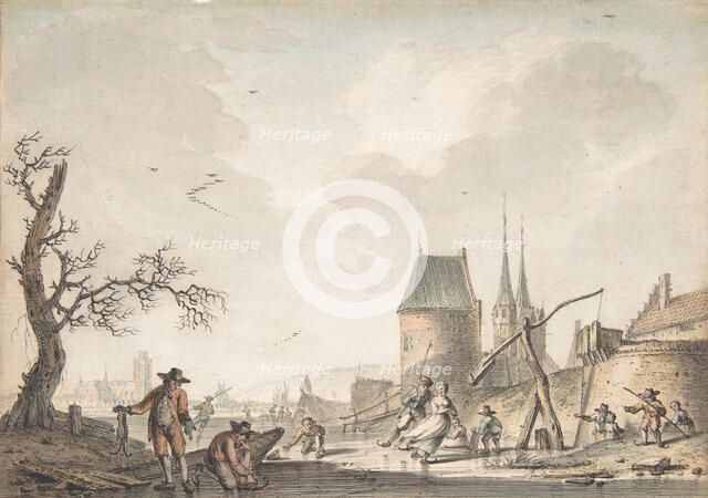 January, 1772. Creator: Hendrik Meijer.