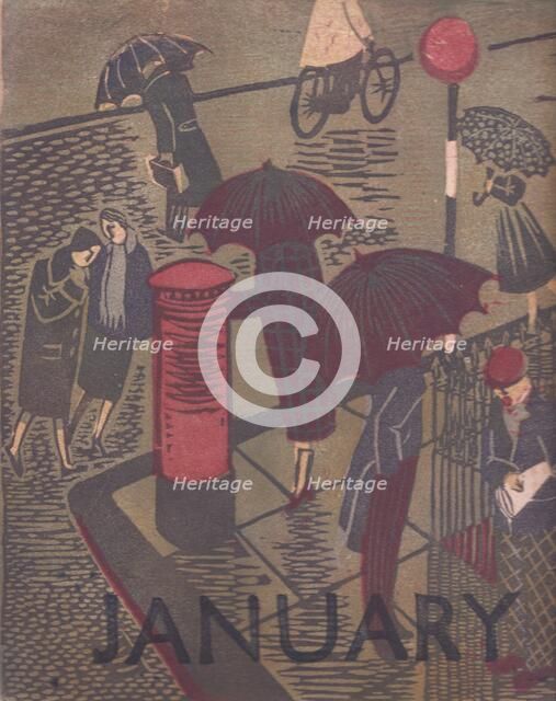 'January', 1951. Creator: Shirley Markham.