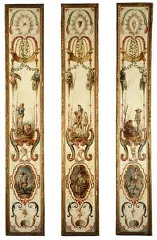 January and February (part of a set illustrating the months of the year), second quarter 18th centur Creator: Unknown