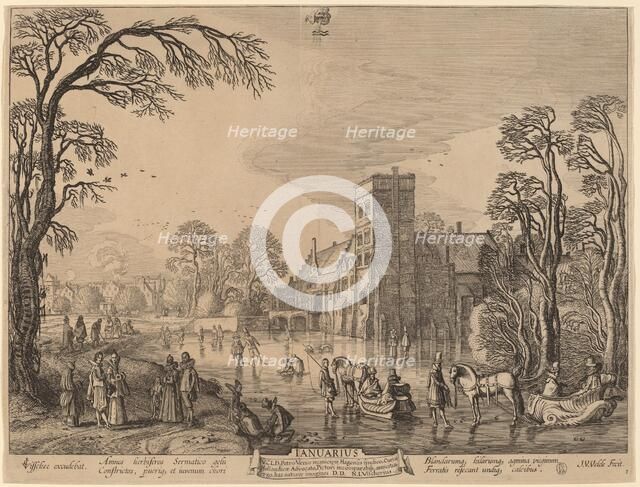 January. Creator: Jan van de Velde II.