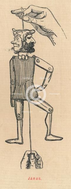 'Janus', 1852. Artist: John Leech.