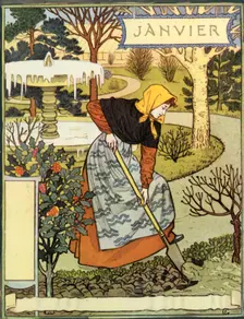 Janvier 1896. Creator: Eugene Samuel Grasset
