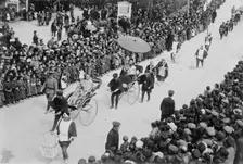 Japan - Funeral of General Kawamura, 1916. Creator: Bain News Service