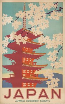 Japan. Travel poster, 20th century