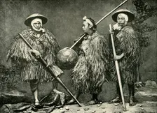 Japanese Coolies Wearing Kino 1891. Creator: Unknown