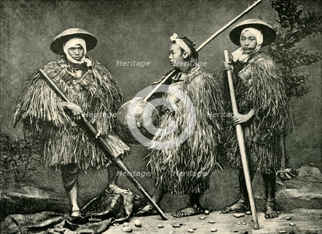 'Japanese Coolies Wearing Kino', 1891. Creator: Unknown.