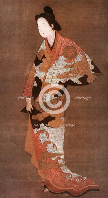 Japanese costume, 20th century. Artist: Unknown