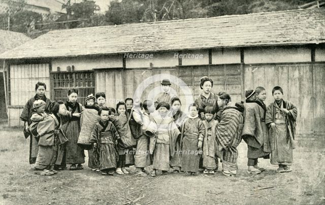 'Japanese Children', 1891. Creator: Unknown.