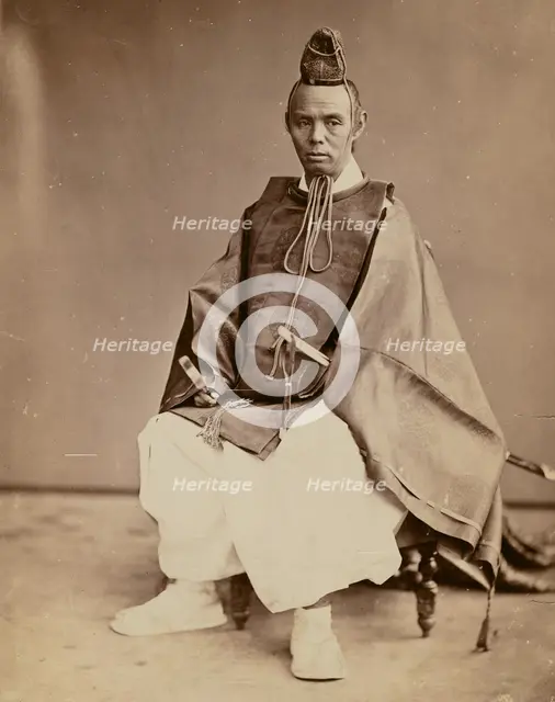 Japanese ambassador, c1865.  Creator: Nadar.