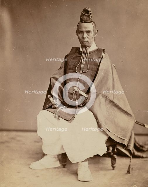 Japanese ambassador, c1865.  Creator: Nadar.