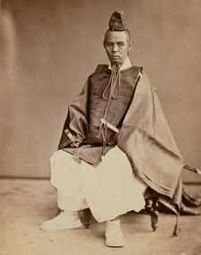 Japanese ambassador, c1865. Creator: Nadar