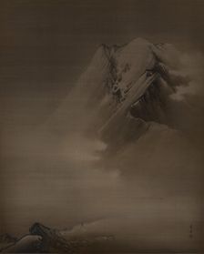 Japanese alps, 20th century. Creator: Yamamoto Shunkyo