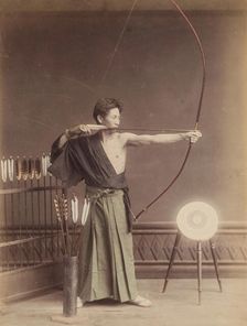 Japanese Archer, c1885. Creator: Unknown