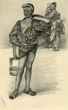 Japanese boy, 1898. Creator: Christian Wilhelm Allers