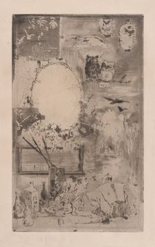 Japanese Baptism, 1860-98. Creator: Felix Hilaire Buhot