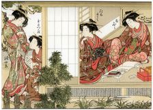 Japanese Beauties 1776 (1886). Artist: Wilhelm Greve