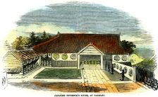 Japanese governor's house, at Nagasaki Japan, 1855