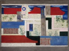Japanese Garden, 1923. Creator: Styrsky, Jindrich (1899-1942)