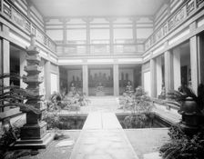 Japanese Garden, Museum of Fine Arts, Boston, Mass., c.between 1910 and 1920. Creator: Unknown