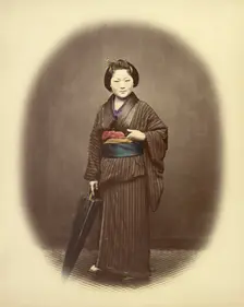 Japanese Girl, 1866-1867. Creator: Felice Beato