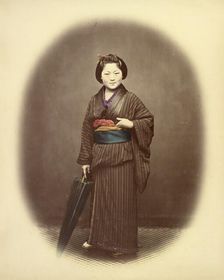 Japanese Girl, 1866-1867. Creator: Felice Beato
