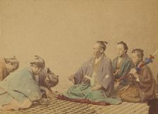 Japanese High Officers., 1865-1870. Creator: Unknown