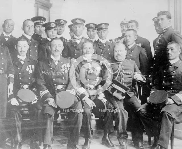 Japanese in Mexico, between c1910 and c1915. Creator: Bain News Service.