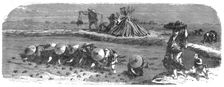 Japanese in the Rice-field; A European Sojourn in Japan 1875. Creator: Unknown