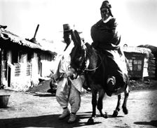 Japanese officials, Korea, 1900