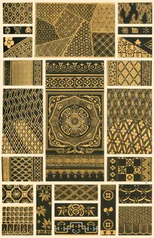 Japanese lacquer-painting, (1898). Creator: Unknown