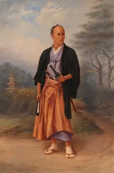 Japanese Man, ca. 1893. Creator: Antonio Zeno Shindler