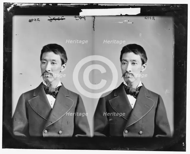 Japanese Minister Giro Yano, 1865-1880.  Creator: Unknown.
