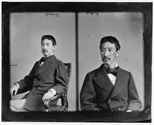 Japanese Minister Giro Yano, 1865-1880. Creator: Unknown