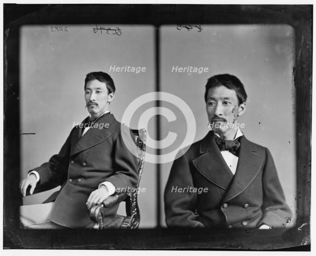 Japanese Minister Giro Yano, 1865-1880.  Creator: Unknown.