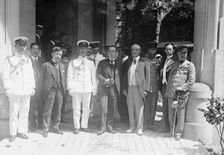 Japanese Mission To U.S., 1917. Creator: Harris & Ewing