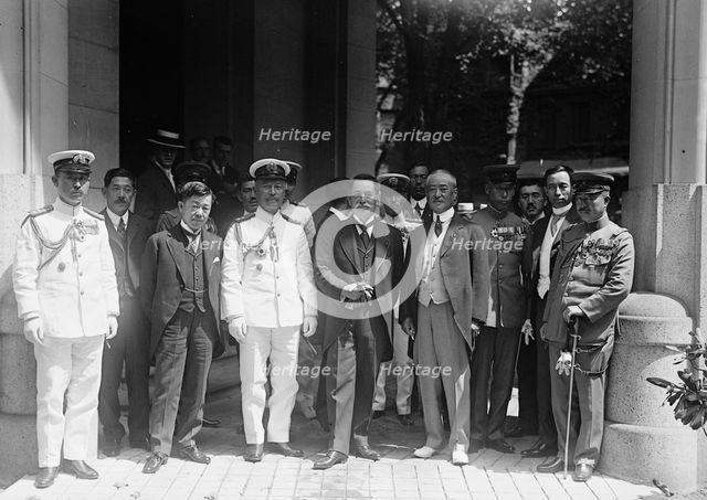 Japanese Mission To U.S. - Arrived August 13, 1917. Comdr. Ando, Imperial Japanese Navy..., 1917. Creator: Harris & Ewing.