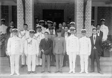Japanese Mission To U.S. - Visit To Naval Academy, 1917. Creator: Harris & Ewing