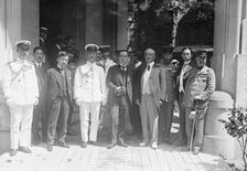 Japanese Mission To U.S., 1917. Creator: Harris & Ewing