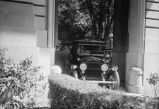 Japanese Mission To U.S. - Arrival at Residence, 1917. Creator: Harris & Ewing