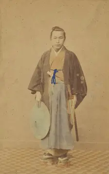 Japanese Naval Officer., 1865-1875. Creator: Unknown