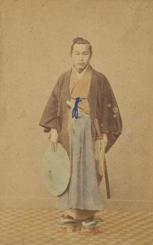 Japanese Naval Officer., 1865-1875. Creator: Unknown