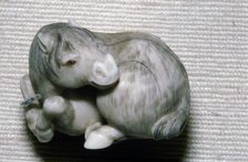 Japanese Netsuke Horse