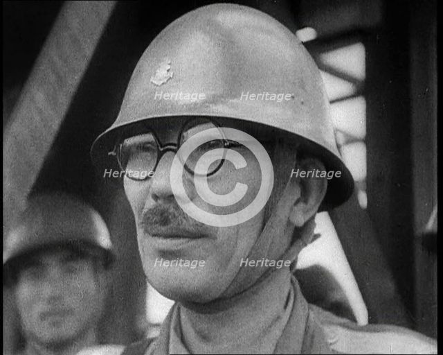 Japanese Soldier, 1933. Creator: British Pathe Ltd.