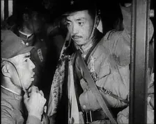 Japanese Soldiers in Uniform, 1937. Creator: British Pathe Ltd