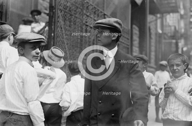 Japanese schoolboy - N.Y., between c1910 and c1915. Creator: Bain News Service.