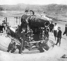 Japanese siege gun, Russo-Japanese War, 1904-5