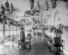 Japanese sun parlor, the Homestead, Hot Springs, Va., between 1900 and 1910. Creator: Unknown